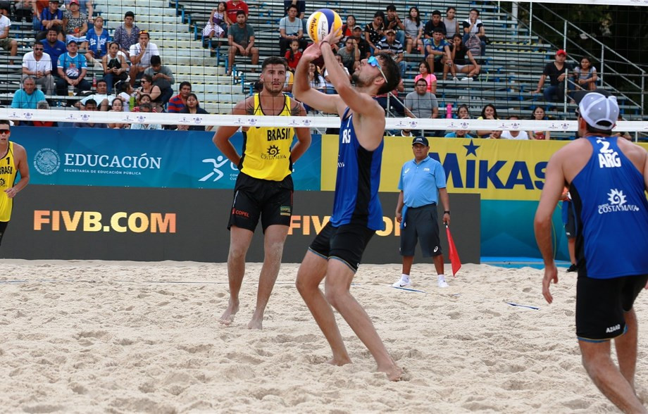 Argentine pair win South American battle at FIVB Chetumal Open