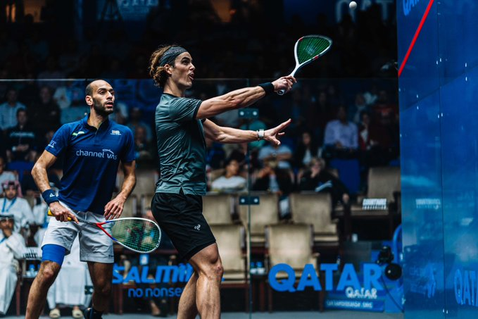 New Zealand's Paul Coll advanced to his first PSA World Championship final after beating Egypt's Marwan ElShorbagy ©PSA