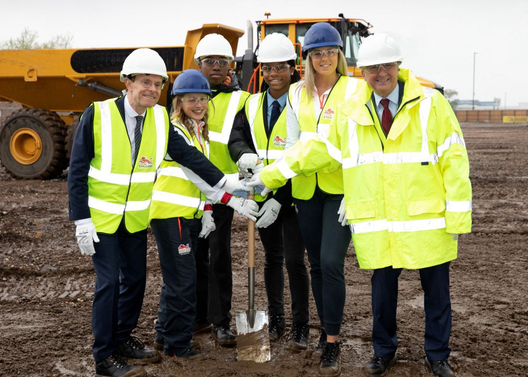 Construction for the Athletes' Village had started in Perry Barr ©Birmingham 2022
