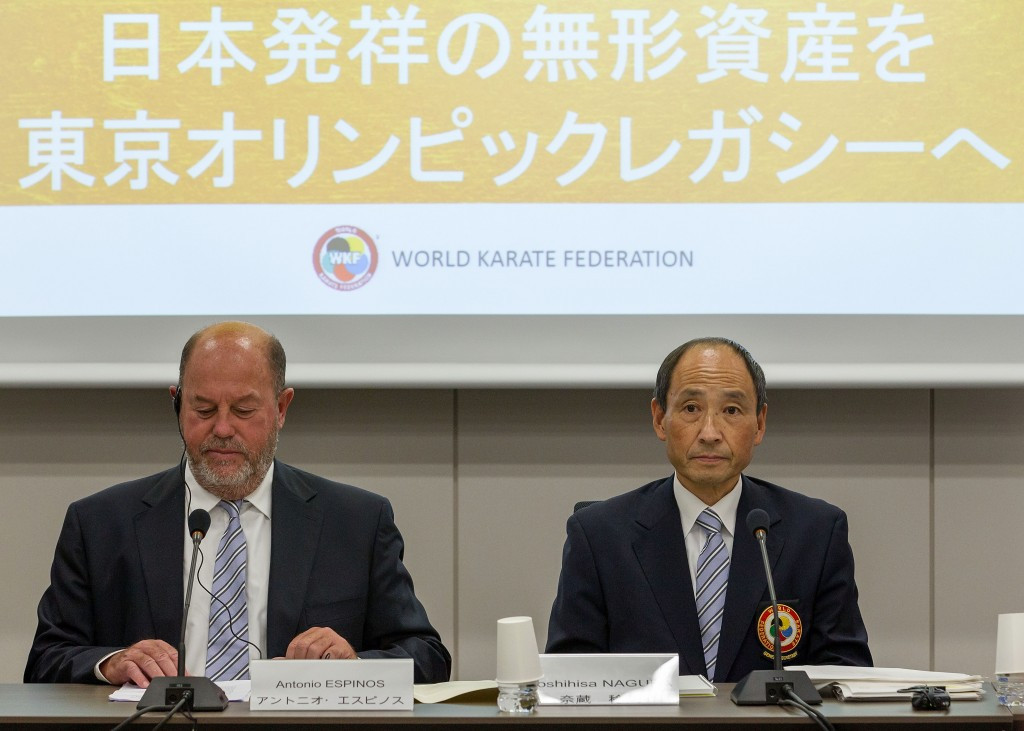 WKF President Antonio Espinós says there is no reason karate should miss out on Tokyo 2020 ©Getty Images