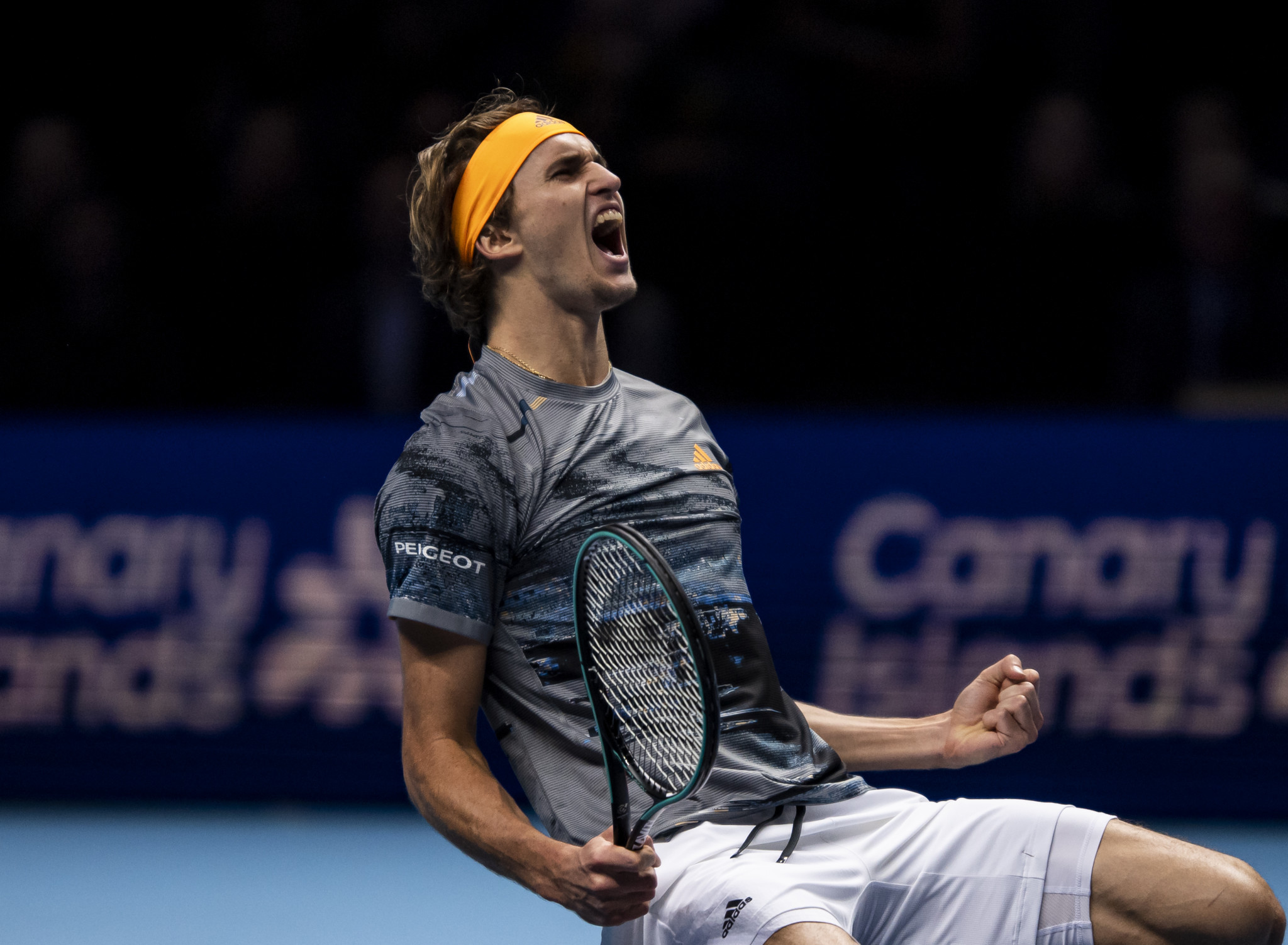 Germany's Alexander Zverev is the defending ATP Finals champion and remains on course to retain his title in London after knocking out Spain's world number one Rafael Nadal ©Getty Images 