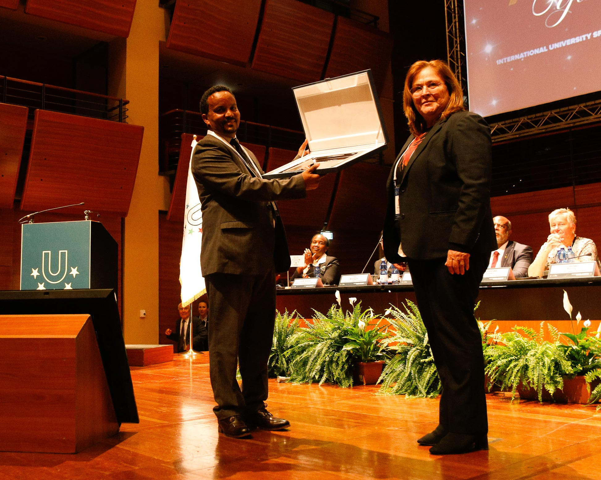 A special gender equality award was given to the Universities Sport Association of Ethiopia ©FISU