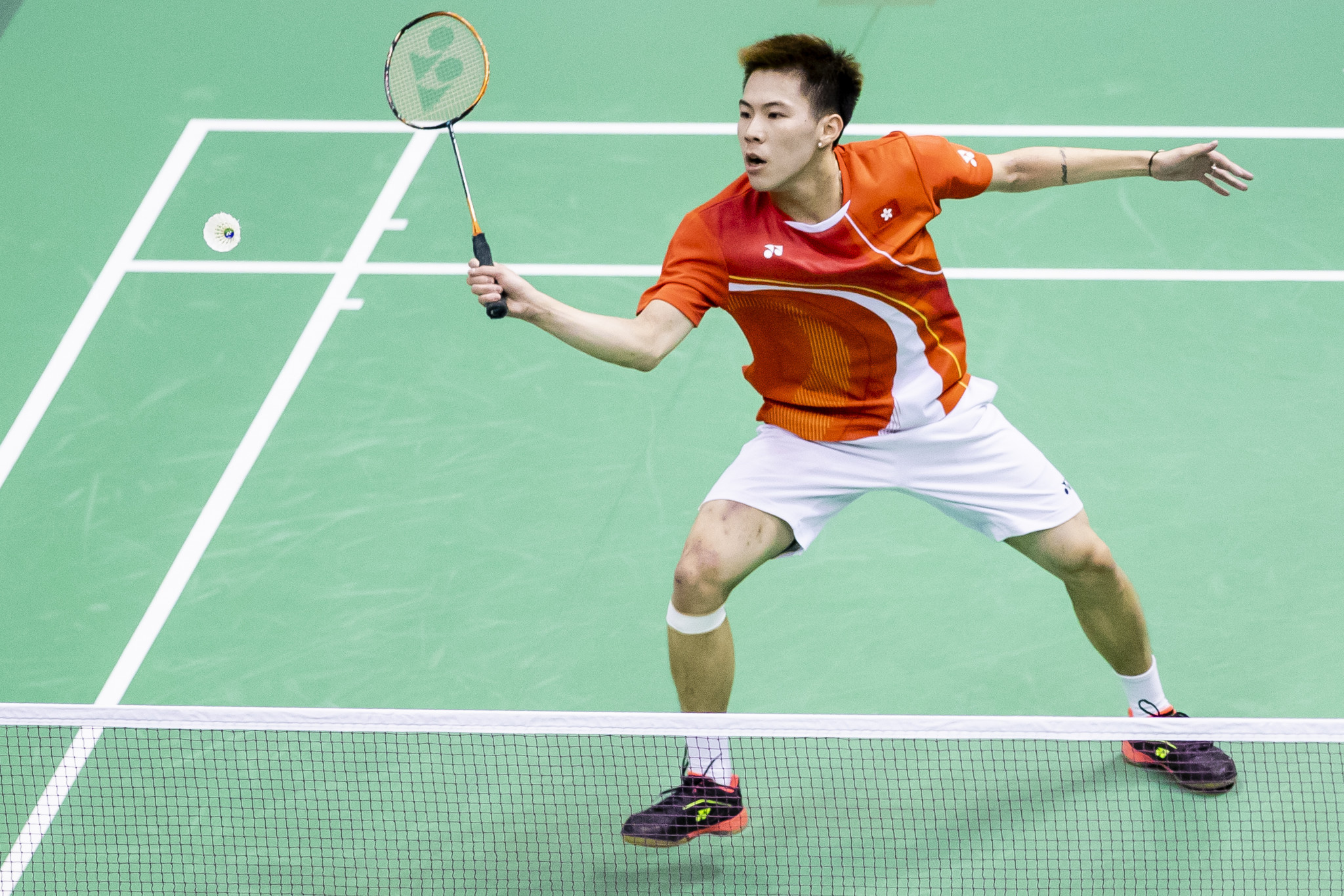 Lee Cheuk Yiu progressed to the men's singles final ©Getty Images