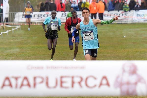 Spain's Ouassim Oumaiz will be among the favourites for the Cross Internacional de Soria - the first race to take place under the new World Athletics banner ©Cross de Atapuerca