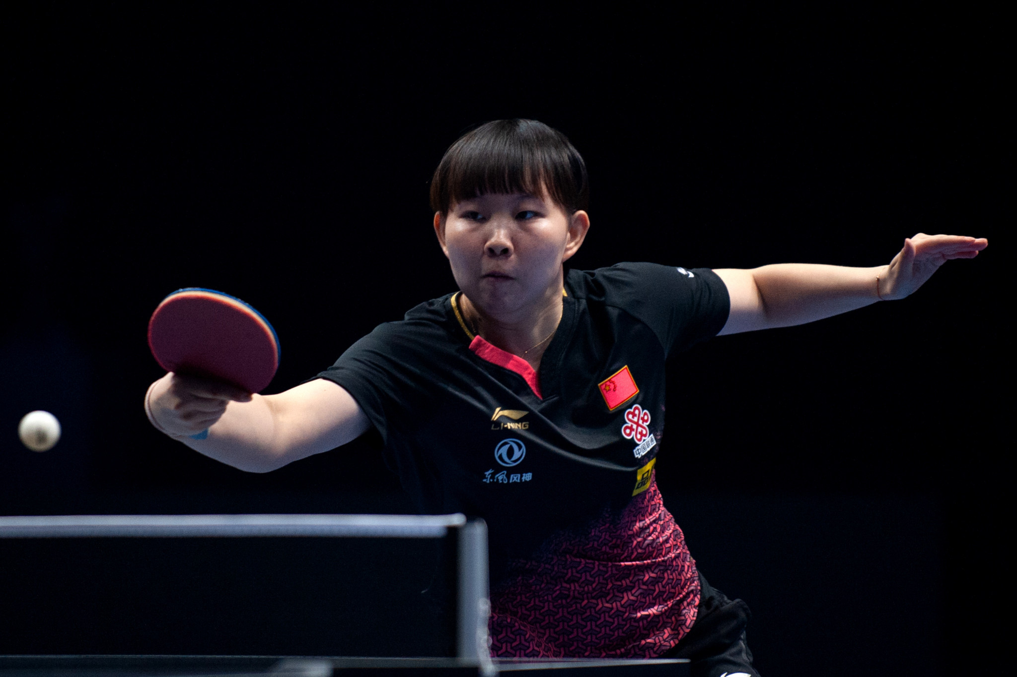 Zhu Yuling recovered from the brink of defeat to reach the semi-finals ©Getty Images