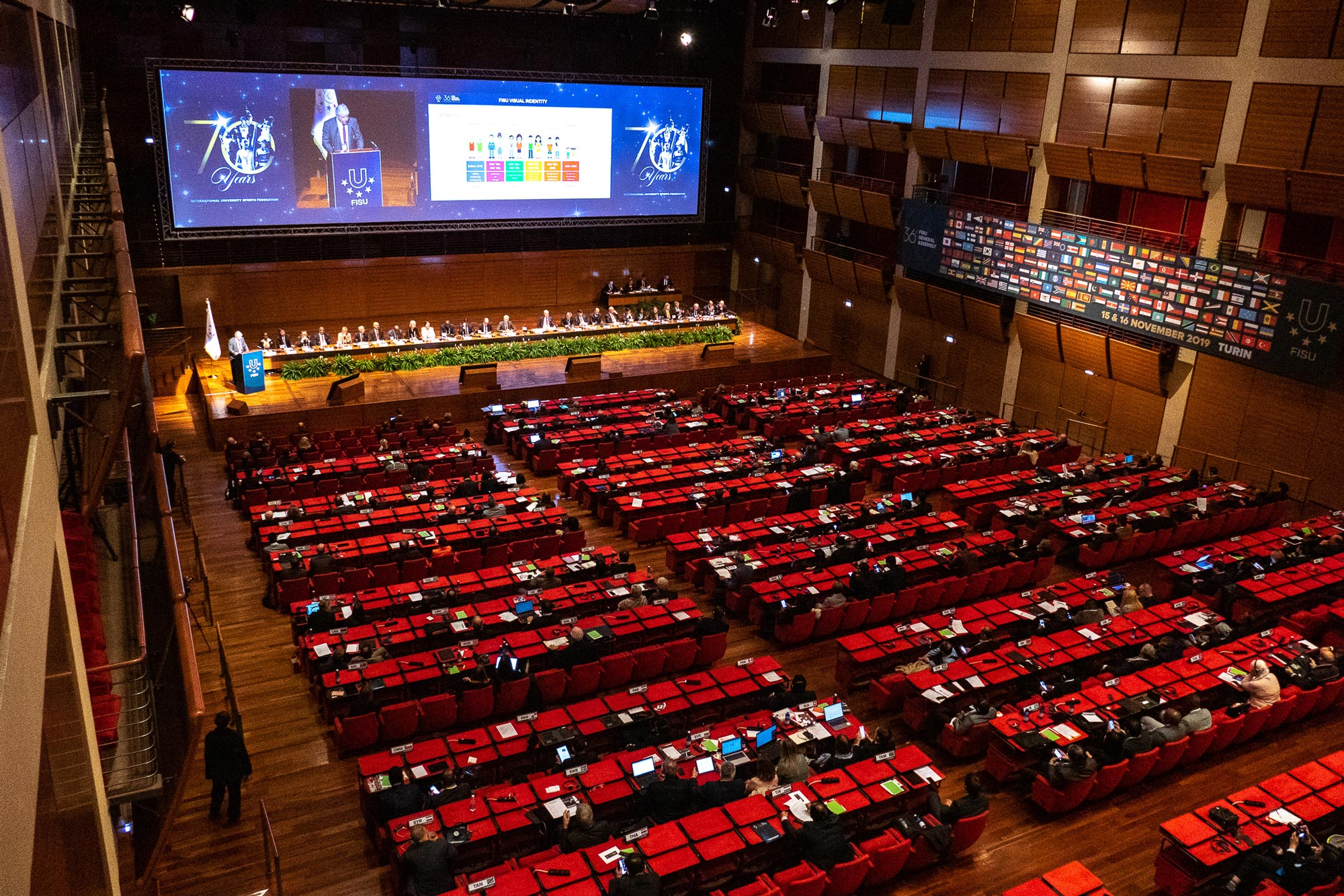 Elections took the focus on the second day of the FISU General Assembly ©FISU