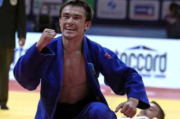 Kazakhstan's Rustam Ibrayev was also victorious on the first day in Baku as he beat Frenchman Vincent Limare in the men's under 60kg division