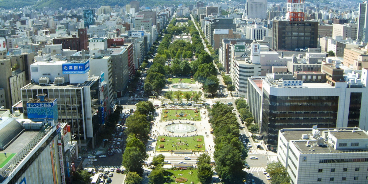 Odori Park in Sapporo is set to be the start and finish point for the events ©Sapporo Travel