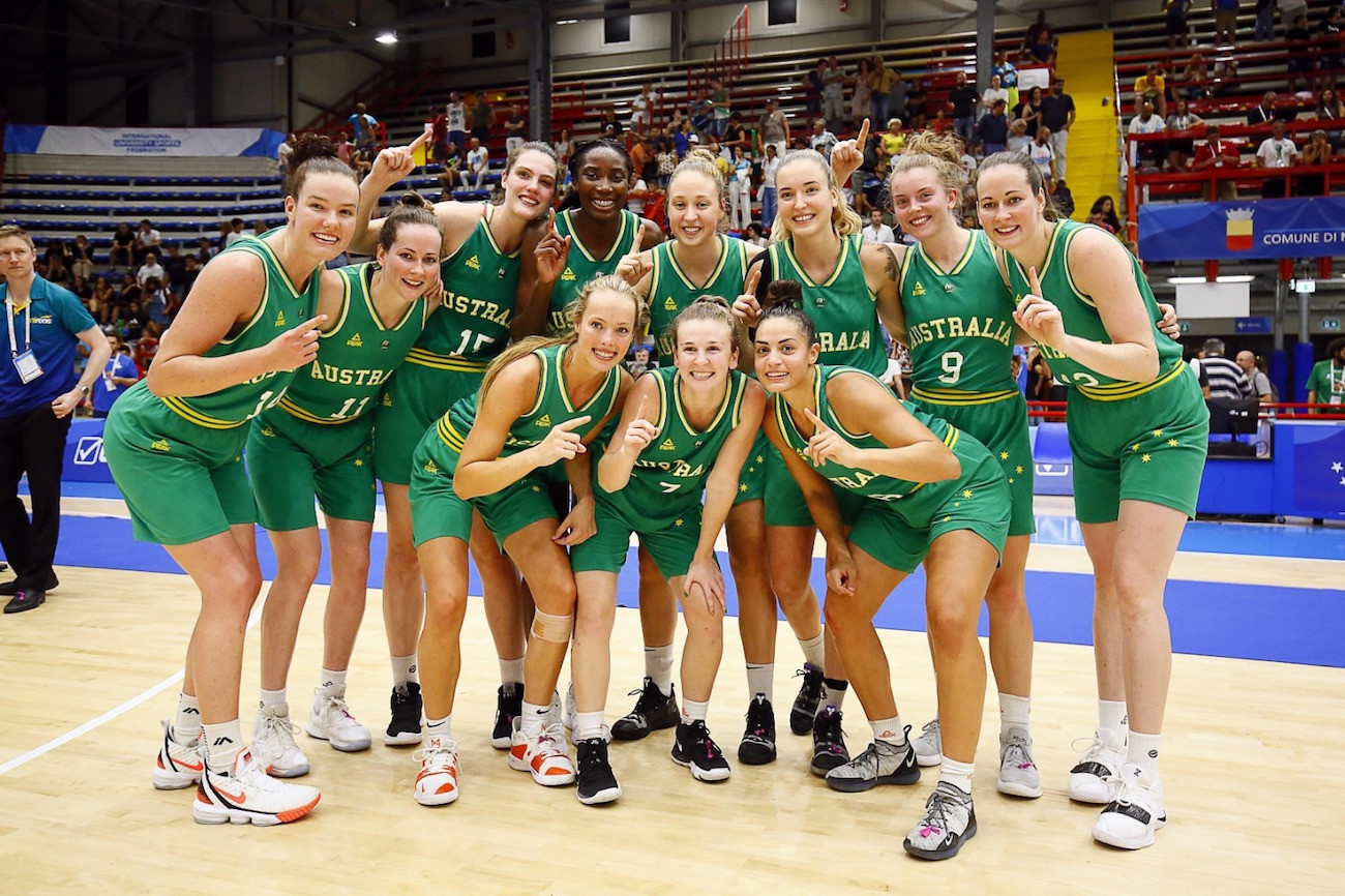 Australia UniRoos won the women's basketball competition at the 2019 Summer Universiade in Naples ©Australia UniRoos