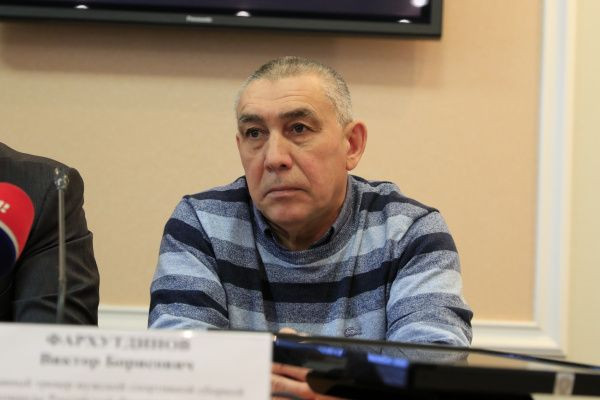 Viktor Farkhutdinov, the head coach of the Russian men's boxing team, claimed the event was held at a high level ©RBF