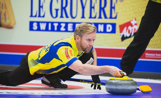 Sweden have yet to be beaten in the men's event at the European Curling Championships in Helsingborg ©WCF/Céline Stucki
