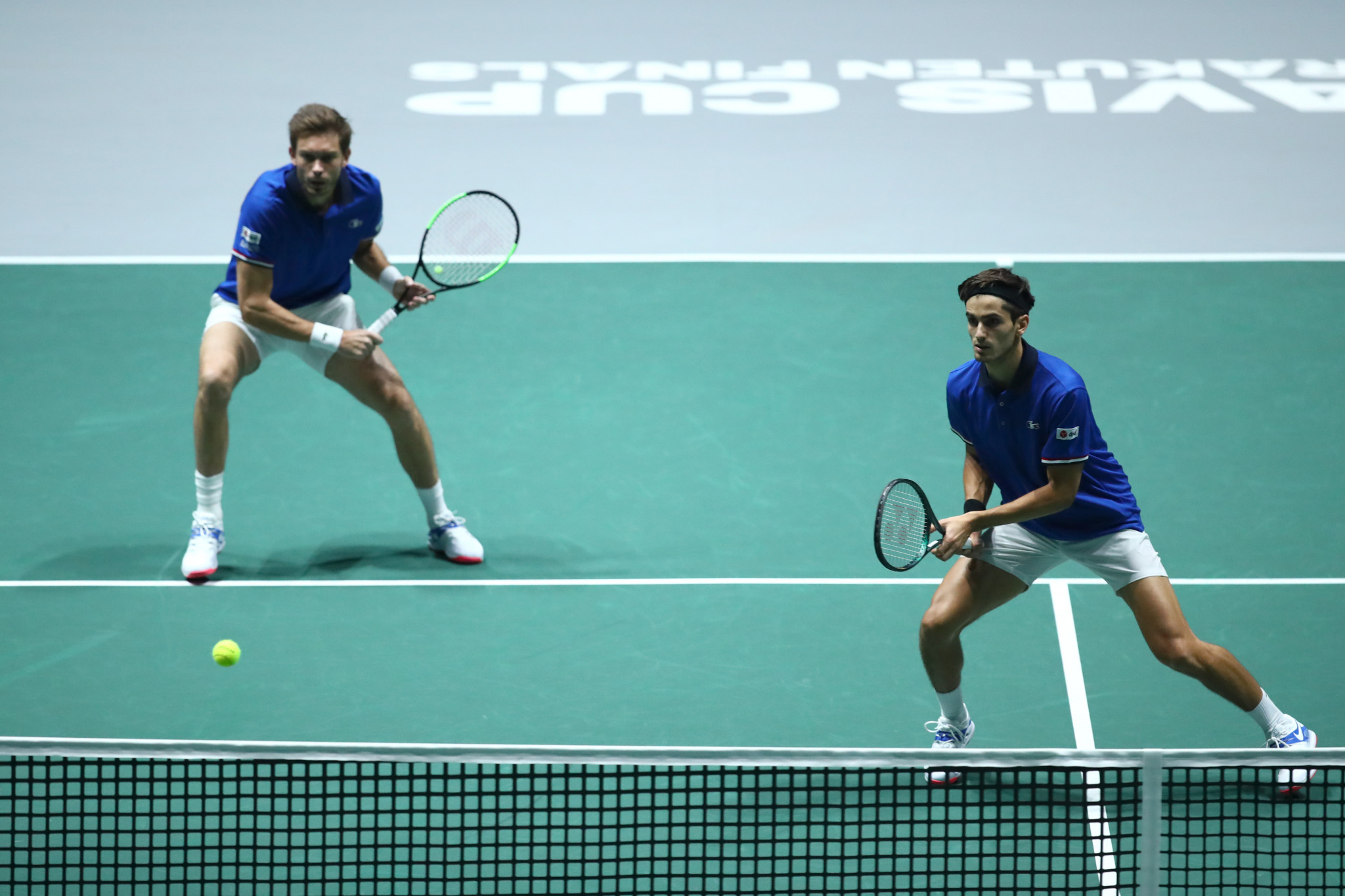 Nicolas Mahut and Pierre-Hugues Herbert helped France to a 2-1 win over Japan ©Getty Images