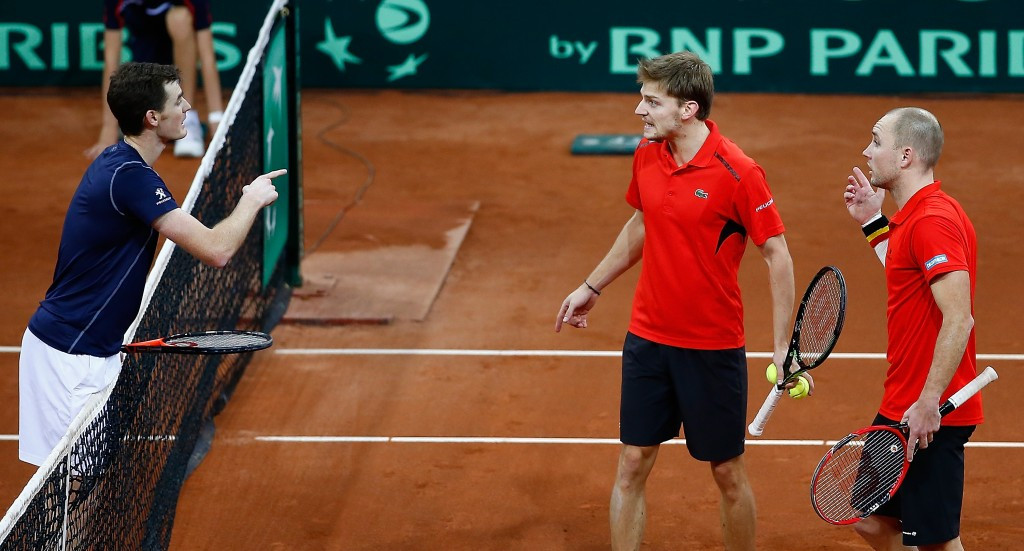 David Goffin would need to upset Andy Murray to force the match into the final singles rubber