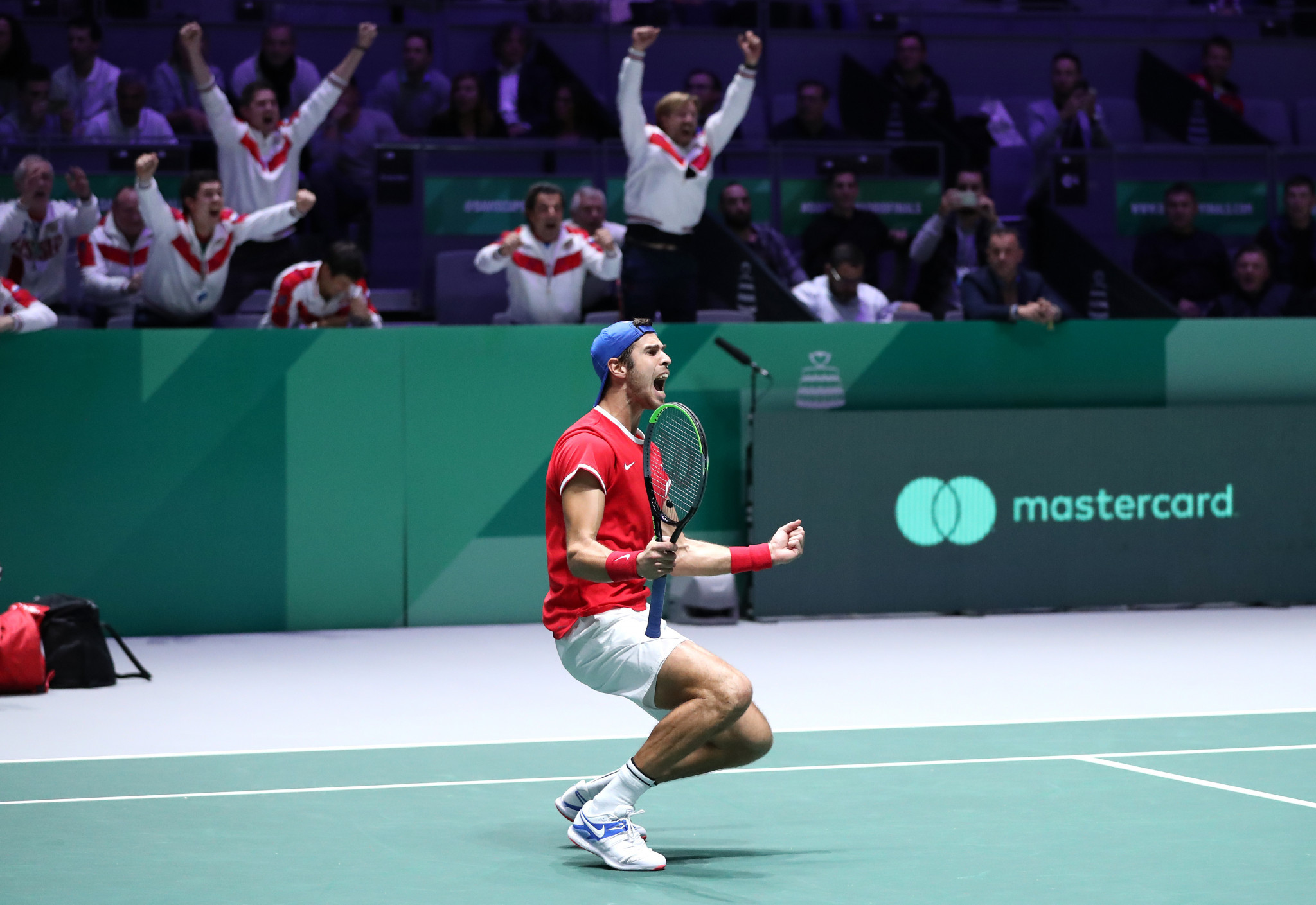 Russia clinch semi-final place after dramatic Davis Cup win over Serbia