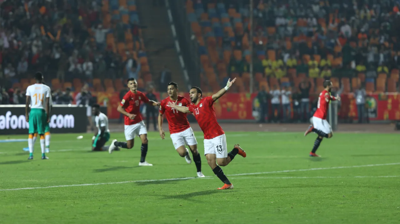 Ramadan Sobhi's goal sealed success for hosts Egypt at the CAF Under-23 Africa Cup of Nations ©CAF