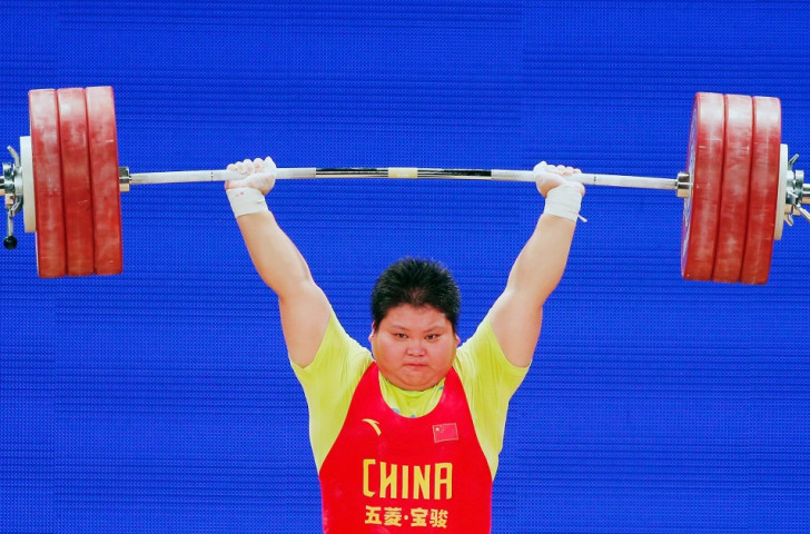 China's Suping Meng had to settle for three silver medals in the women's over 75kg category yet again
