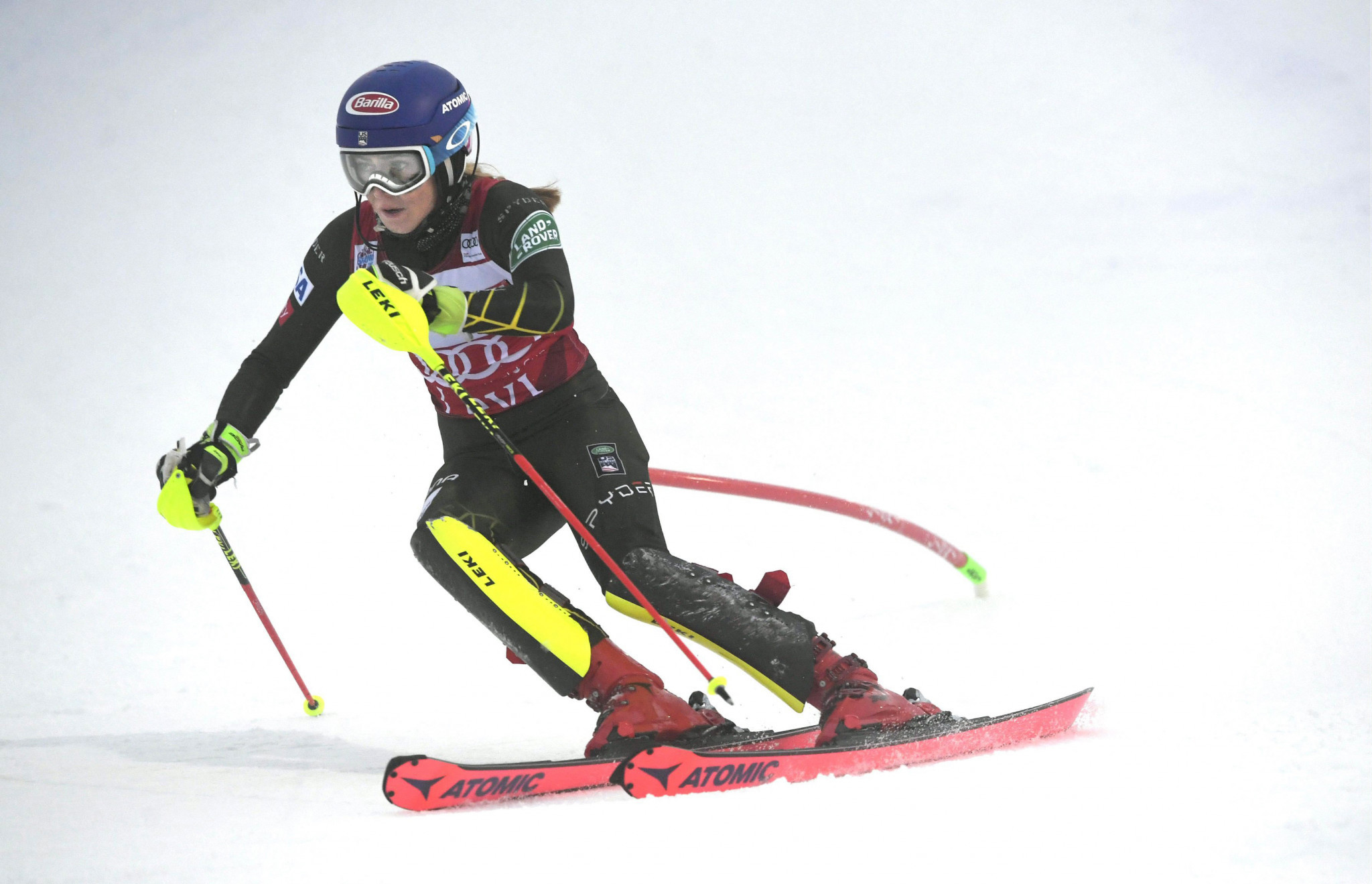Mikaela Shiffrin recorded her first victory of the season in Levi ©Getty Images