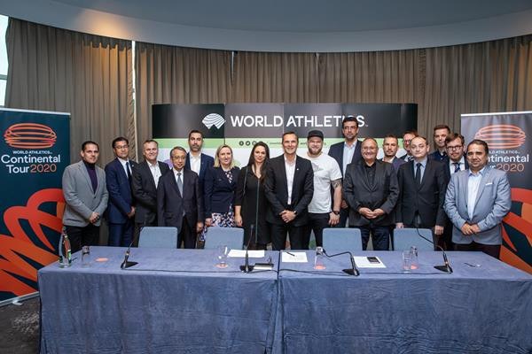 World Athletics announced details here today of next year's launch of the Continental Tour ©Getty Images