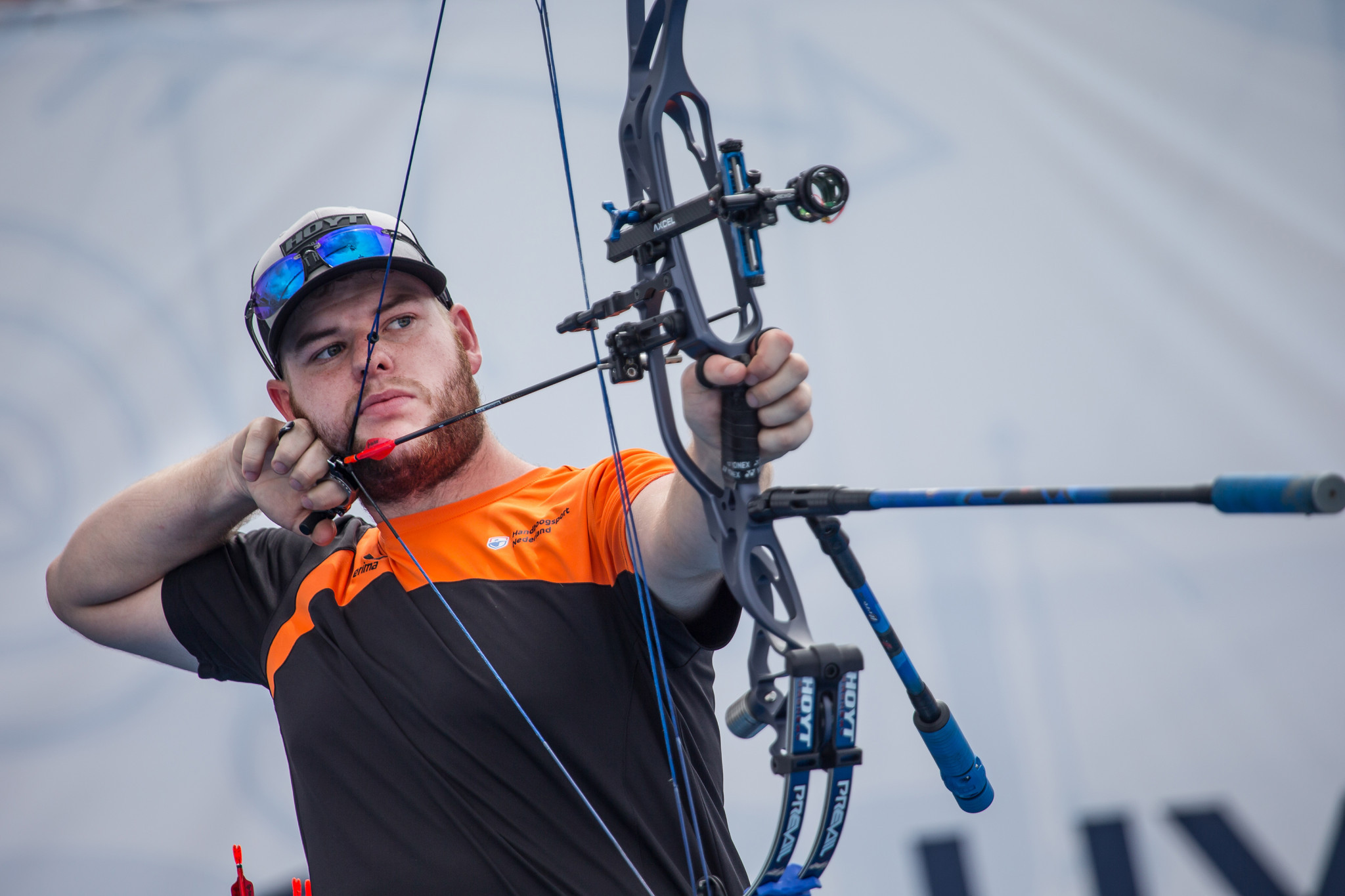 Schloesser impresses on second day at World Archery Indoor Series in Luxembourg