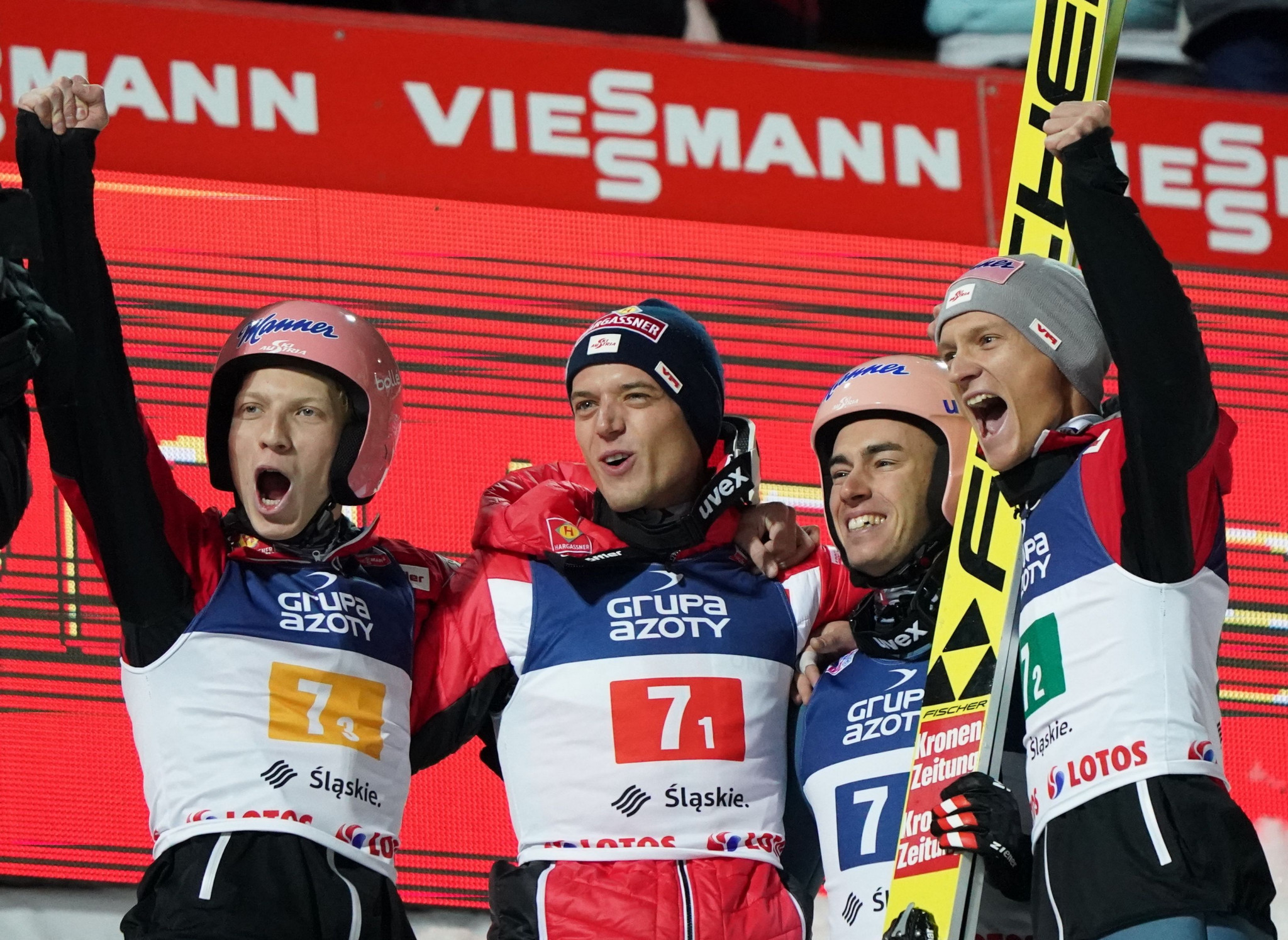 Austria won the team event on the first day of the season ©Getty Images
