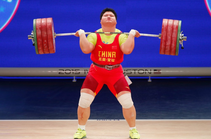 China's Suping Meng had to settle for three silver medals in the women's over 75kg category for a second year running ©Getty Images