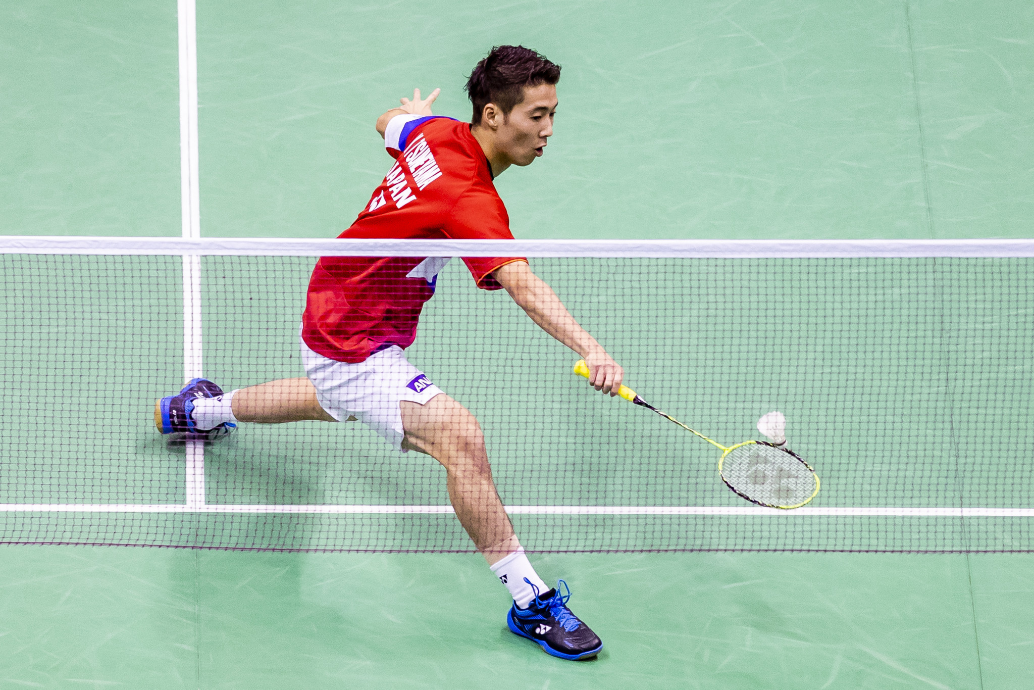 Kanta Tsuneyama of Japan won the BWF Korea Masters with victory over China's two-time Olympic gold champion Lin Dan ©Getty Images