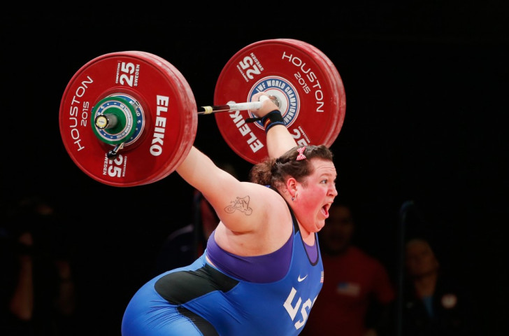Home favourite Sarah Elizabeth Robles finished sixth in the women's over 75kg overall standings ©Getty Images