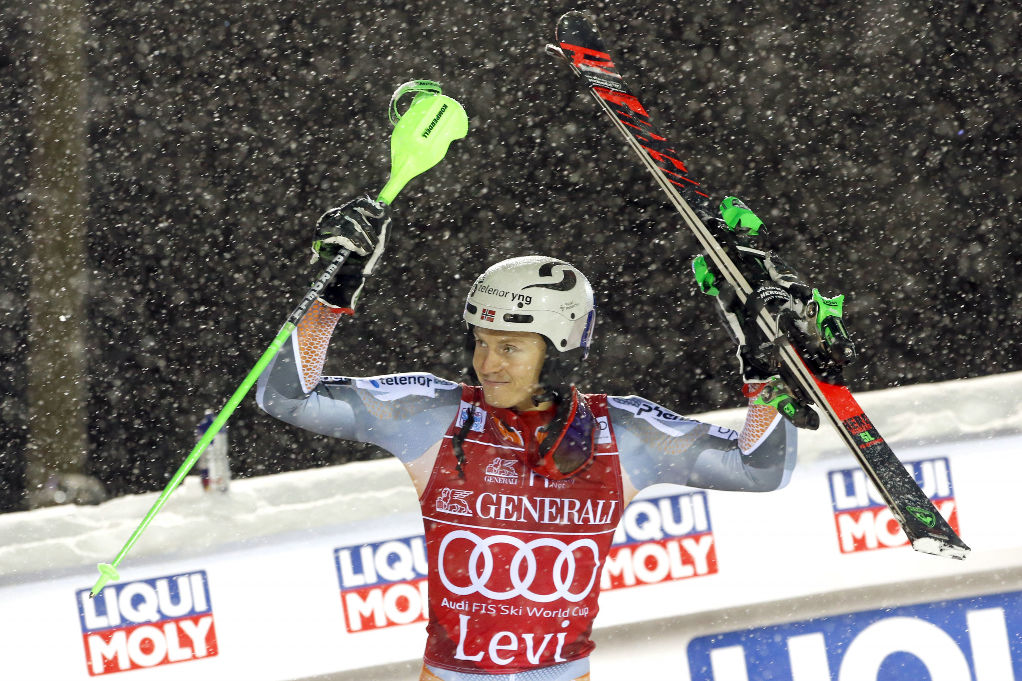 Kristoffersen reclaims FIS Alpine Skiing World Cup title in Levi