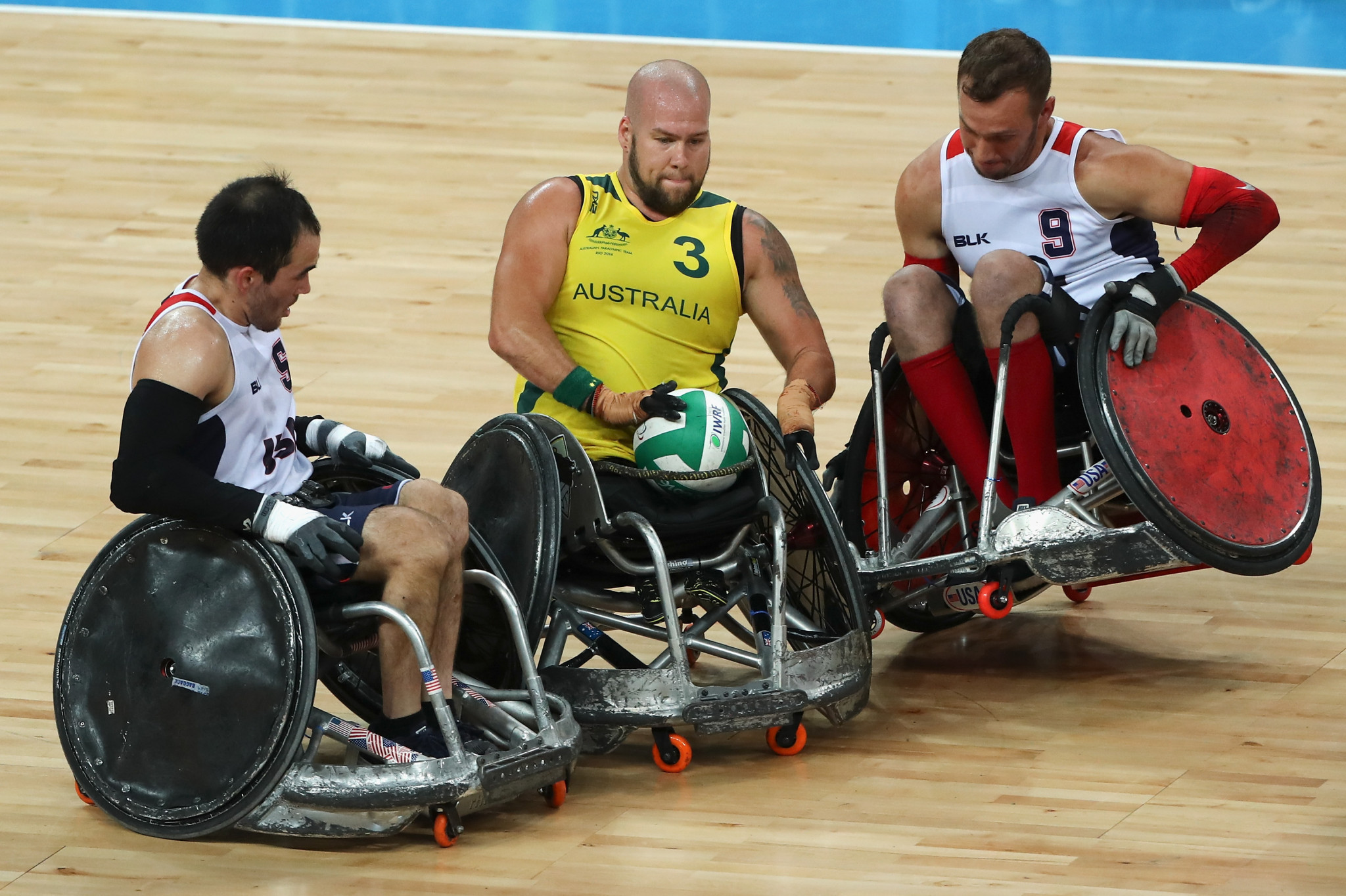 Ryley Batt helped Australia to wheelchair rugby glory at the London 2012 and Rio 2016 ©Getty Images
