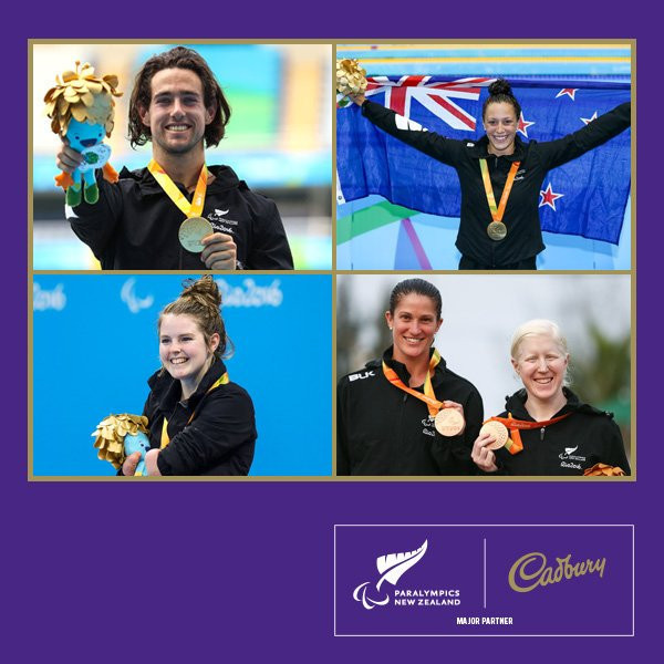 Paralympics New Zealand has announced a new partnership with Cadbury ©PNZ/Cadbury