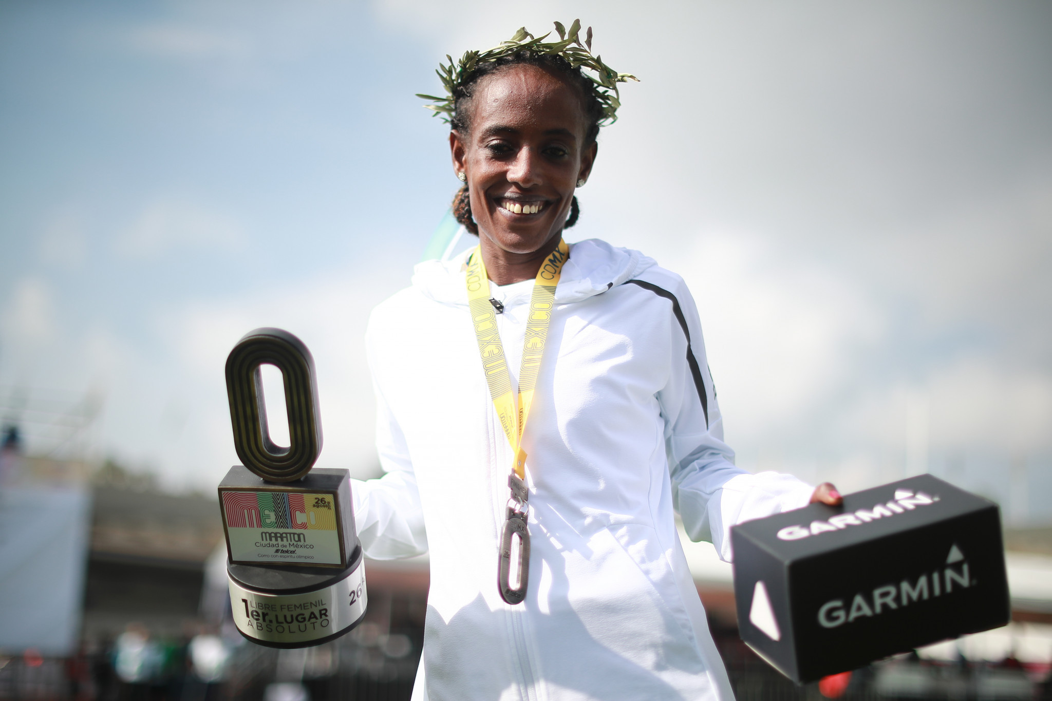 Etaferahu Temesgen Wodaj of Ethiopia won the Ciudad de México Marathon in 2018 ©Getty Images