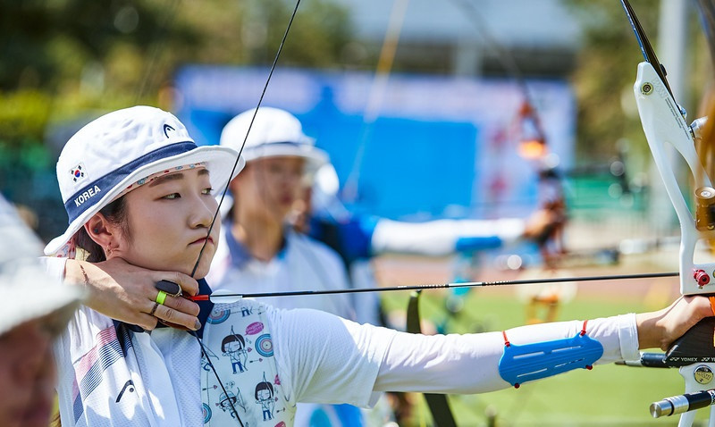 South Korea impressed on the third day of the Asian Archery Championships ©World Archery