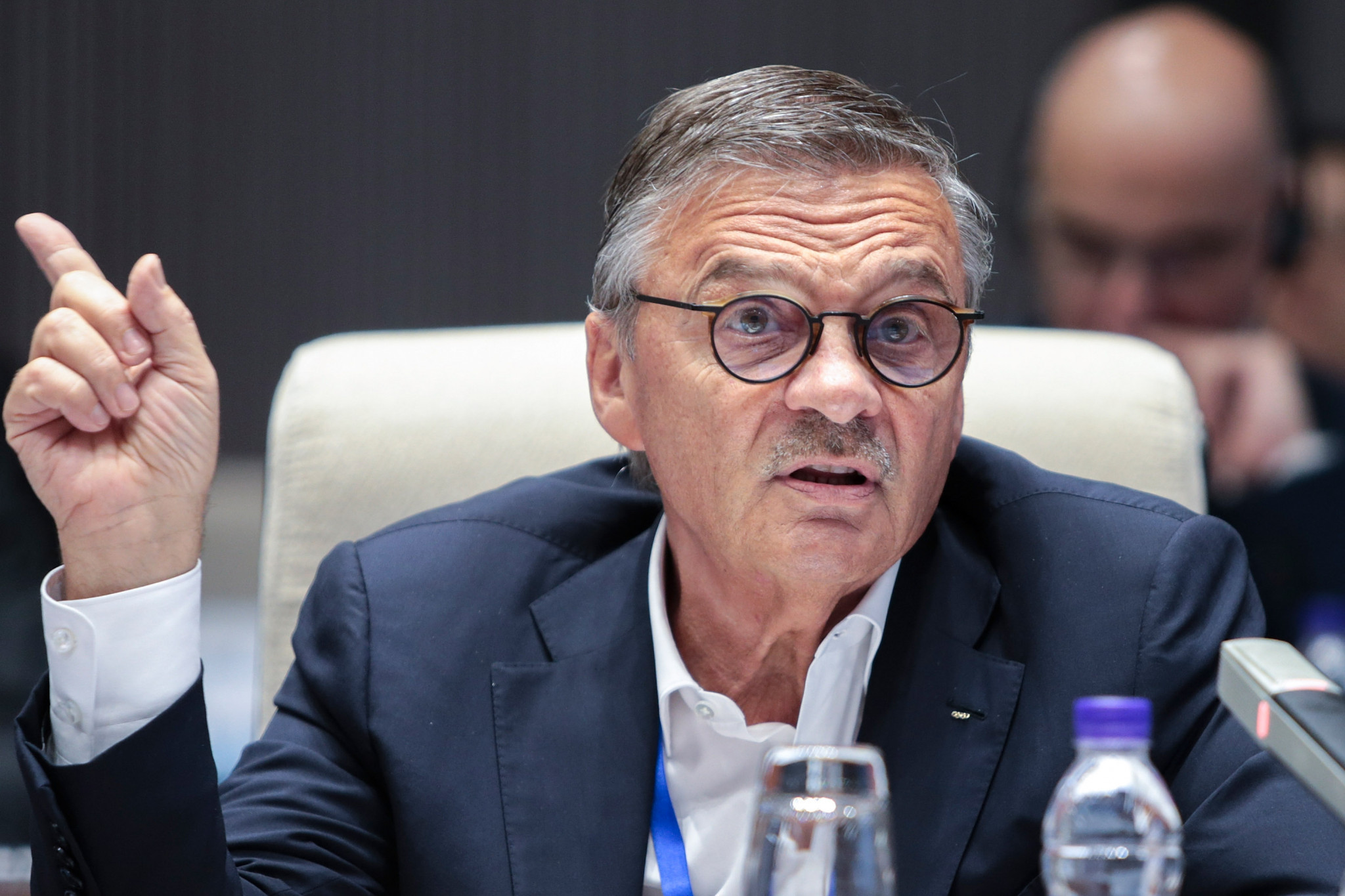 IIHF President Rene Fasel has claimed it would be impossible to move their 2023 World Championships ©Getty Images