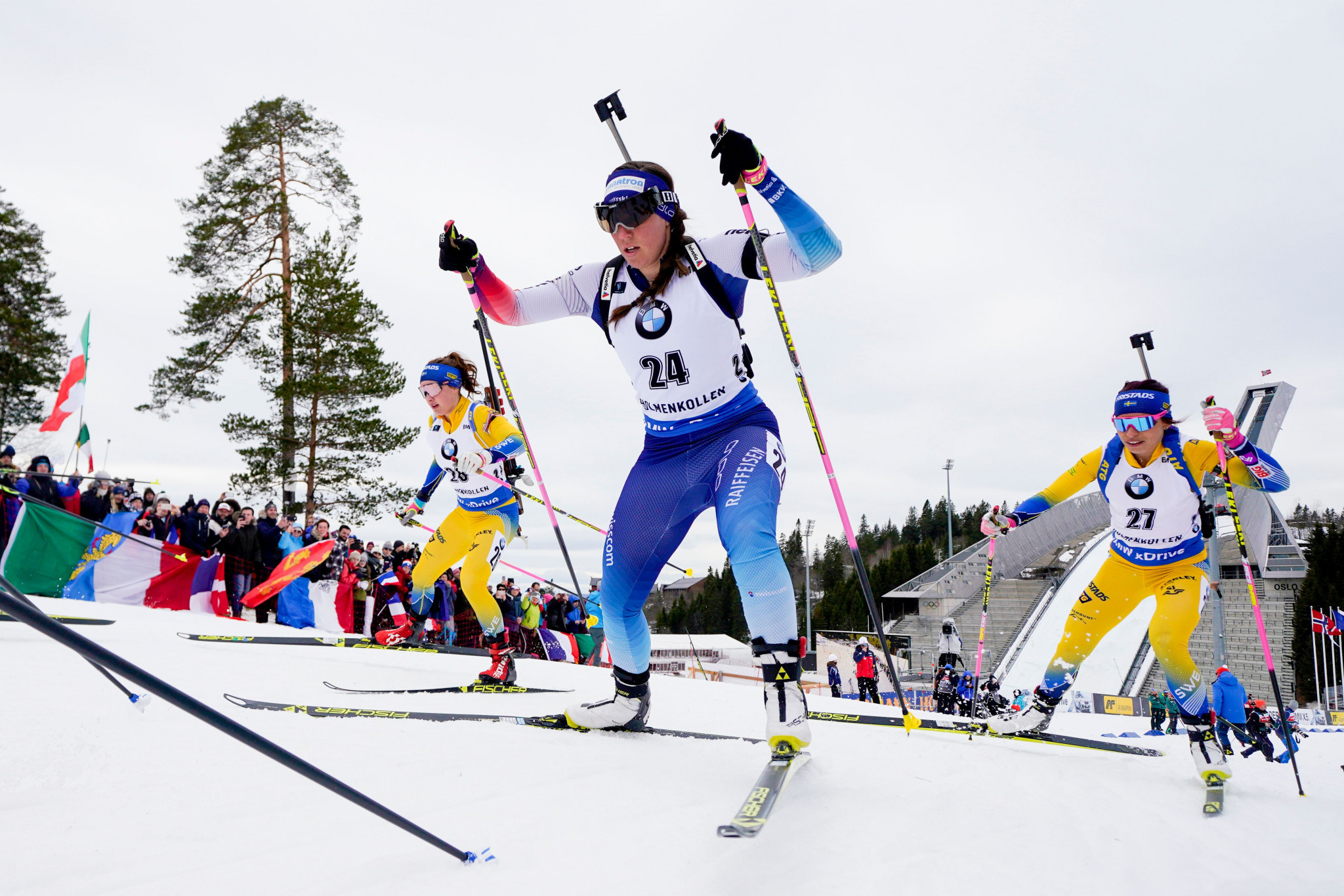 Biathlon is the latest sport to partner with the Olympic Channel ©Getty Images