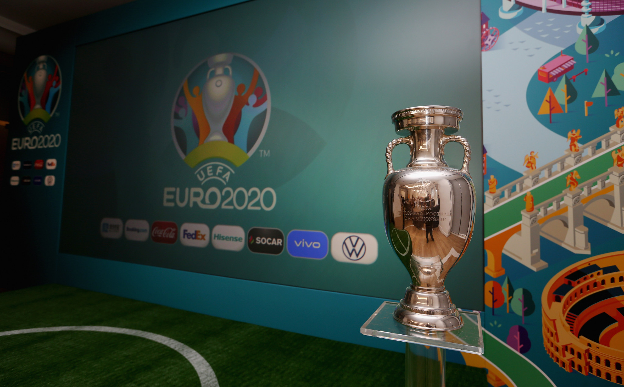 Russia will remain as one of the hosts of UEFA Euro 2020 ©Getty Images