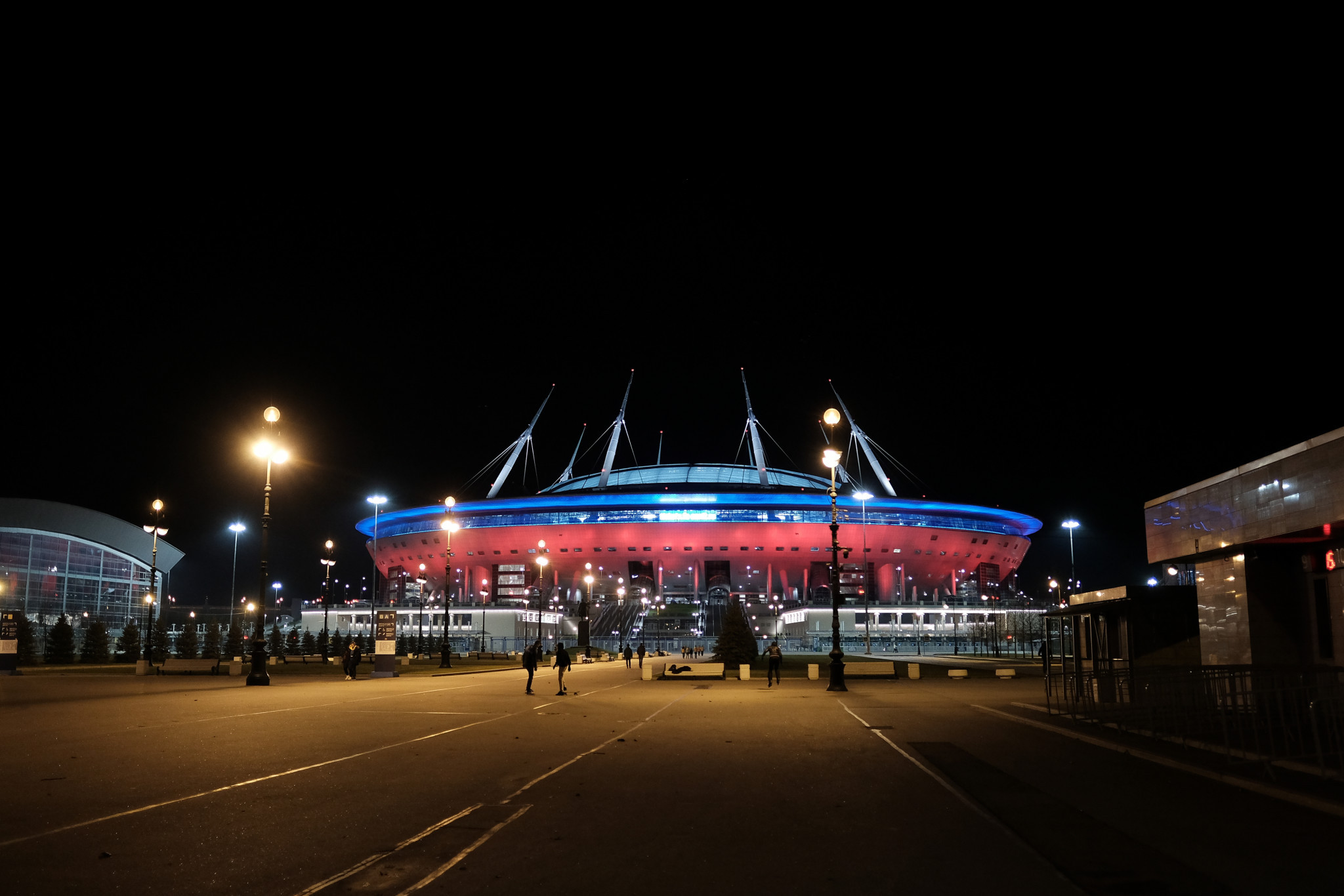 Saint Petersburg will remain as host of four matches at UEFA Euro 2020 ©Getty Images
