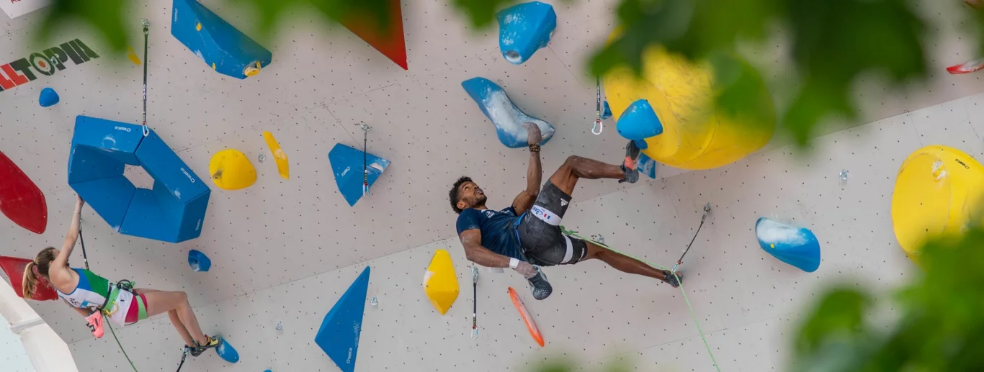 The event is the second qualifier for sport climbing's debut appearance at the Olympics ©IFSC