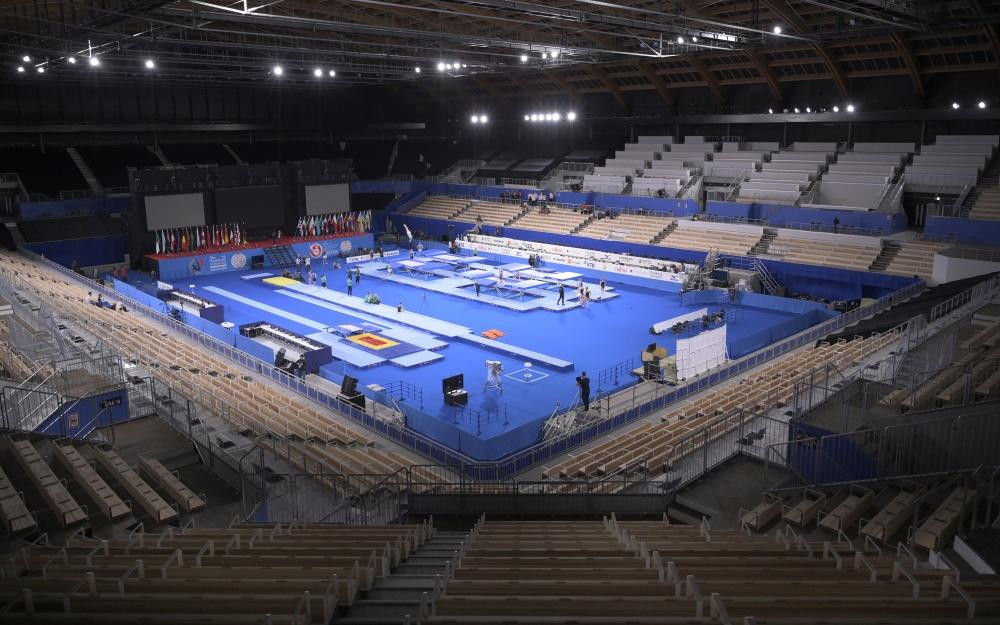 Tokyo 2020 gymnastics venue to be tested at FIG Trampoline World Championships