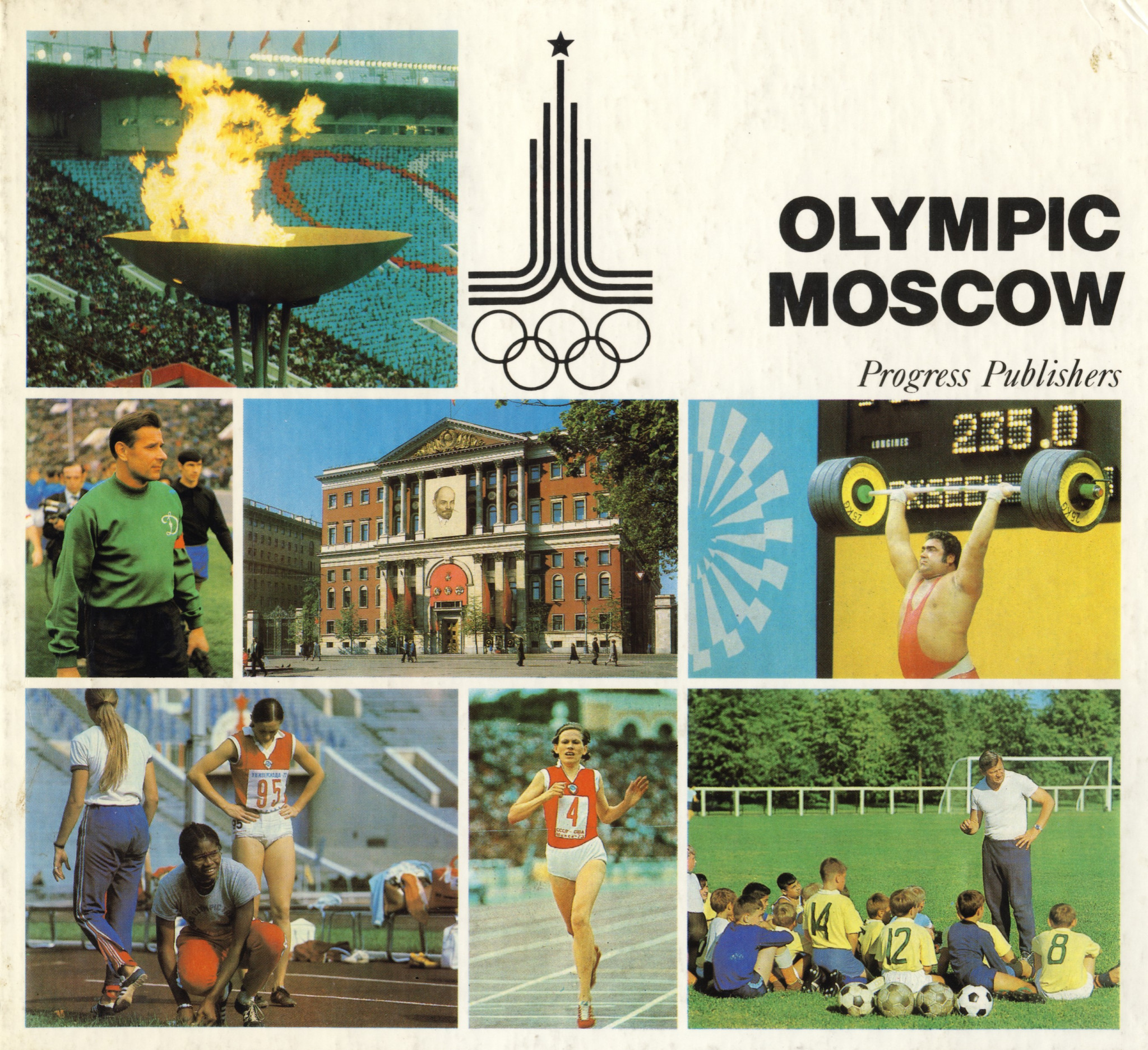 09237 Postcard Olympic Games 1980 Moscow Opening Ceremony MODERN