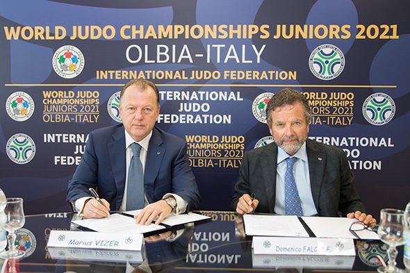 International Judo Federation award 2021 Junior World Championships to Italy