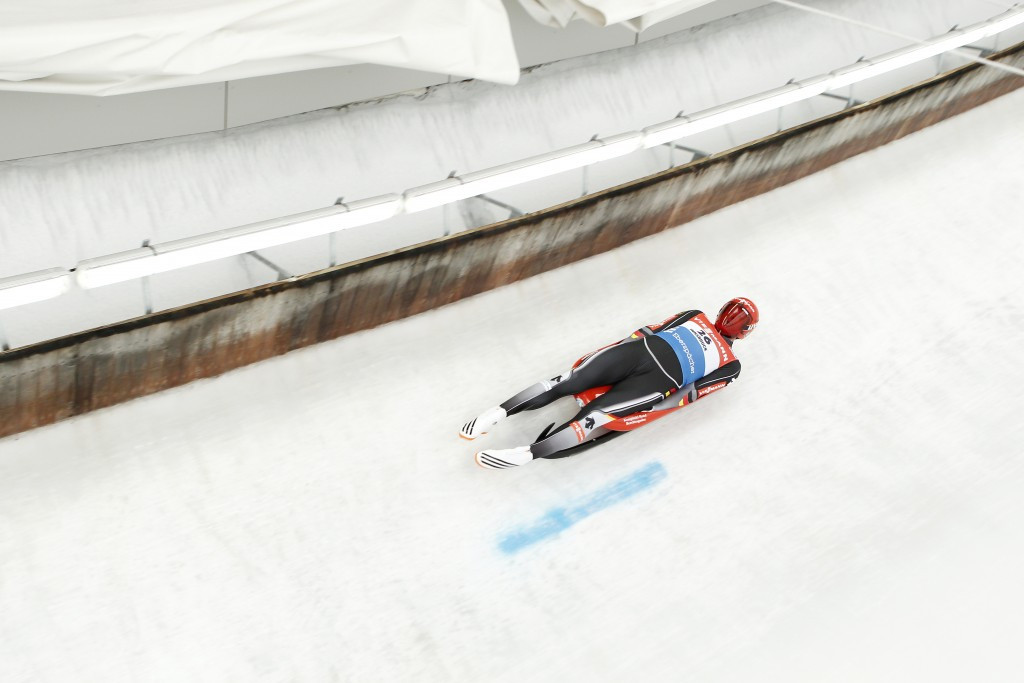 Germany's Felix Loch was disqualified due to an overweight sled 
