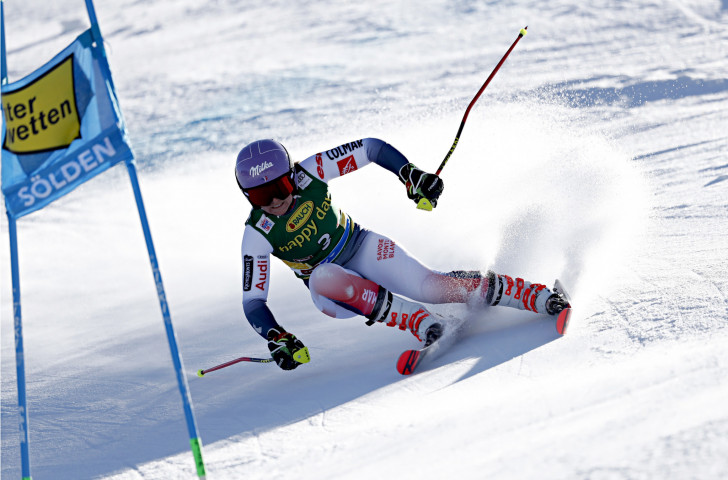 Tessa Worley of France is among three former winners of the FIS World Cup giant slalom in Killington, United States ©Getty Images