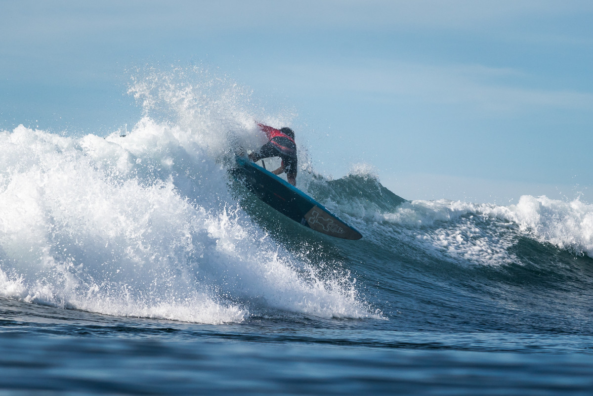 Riki Horikoshi delivered the good for Japan as he won the opening round two heat ©ISA 