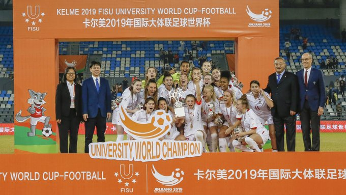 University of Ottawa win inaugural FISU University World Cup Football women's title