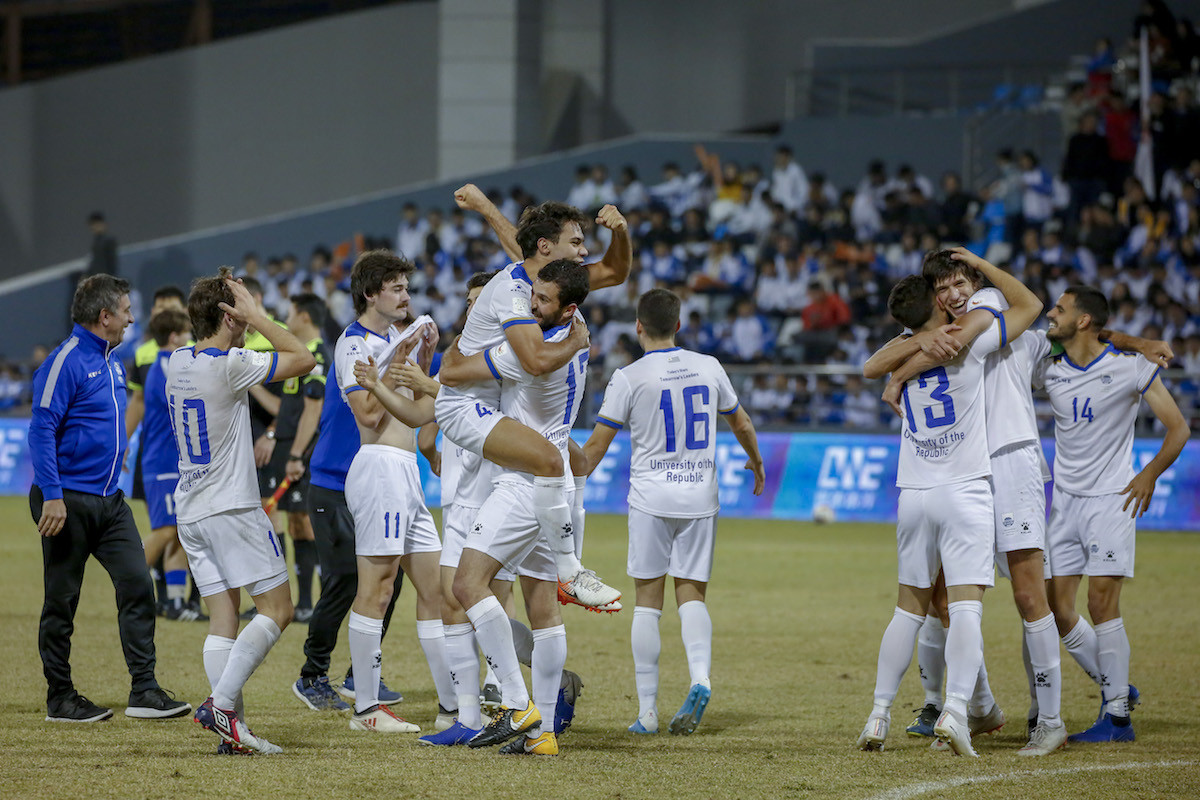 The Uruguayans won the game in extra time ©FISU