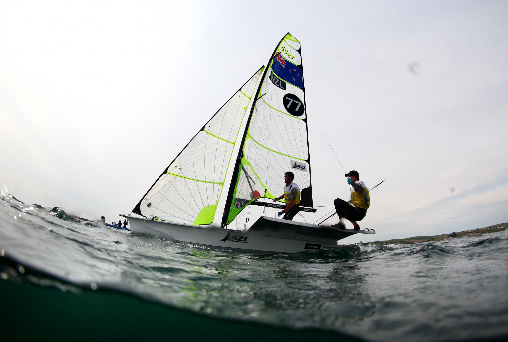 New Zealand's Rio 2016 49er champions Peter Burling and Blair Tuke are seeking Olympic qualification at the 49er World Championships 