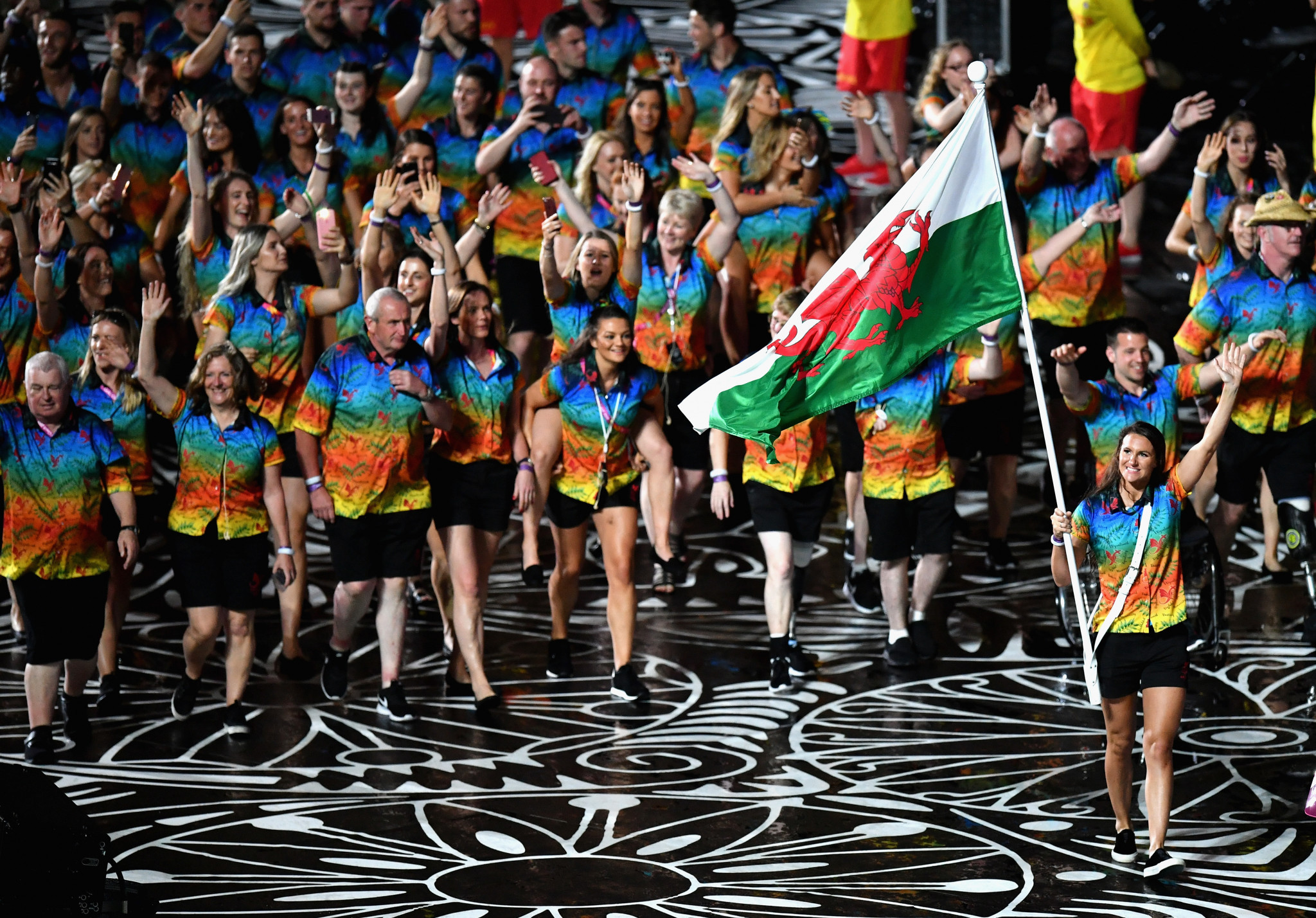 Wales produced a record-breaking team for a second consecutive Commonwealth Games at Gold Coast 2018 ©Getty Images