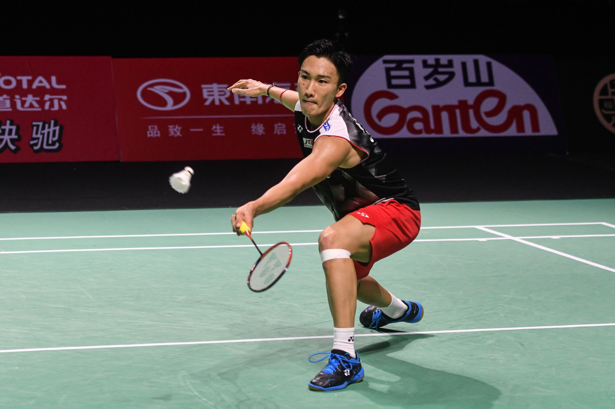 World champion Kento Momota will begin as favourite for the men's singles title ©Getty Images