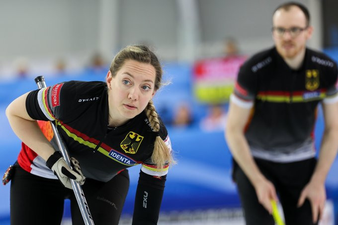 Germany among winners on day one of WCF World Mixed Doubles Qualification Event