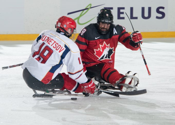 Russia clinch shootout win over Canada at Para Hockey Cup